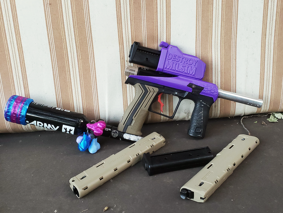Paintball Planet Eclipse Emek/Etha2 MagFed body Tipx Magazine Adapter